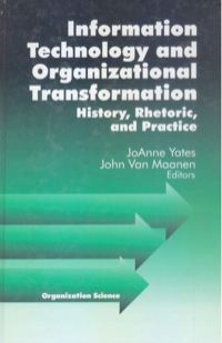 Imagen de portada: Information Technology and Organizational Transformation 1st edition 9780761923015