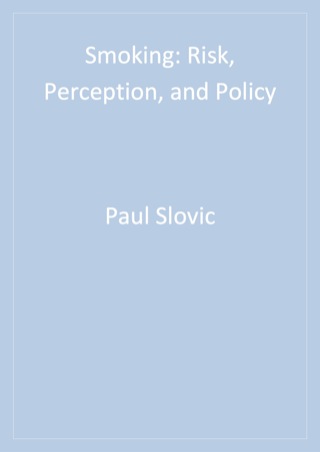 Cover image: Smoking 1st edition 9780761923800