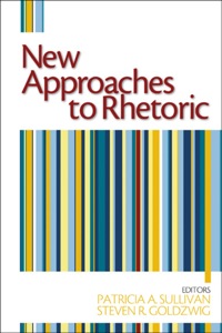 صورة الغلاف: New Approaches to Rhetoric 1st edition 9780761929130