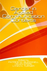 Imagen de portada: Gender in Applied Communication Contexts 1st edition 9780761928645
