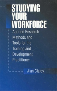 表紙画像: Studying Your Workforce 1st edition 9780803973220