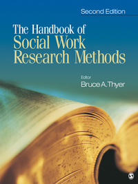 Imagen de portada: The Handbook of Social Work Research Methods 2nd edition 9781412958394