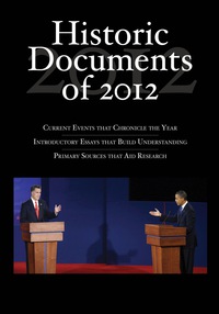 Cover image: Historic Documents of 2012 1st edition 9781452282060