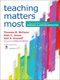 Imagen de portada: Teaching Matters Most 1st edition 9781452205106