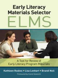 Cover image: Early Literacy Materials Selector (ELMS) 1st edition 9781452241647