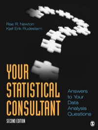 Imagen de portada: Your Statistical Consultant 2nd edition 9781412997591