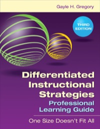 Imagen de portada: Differentiated Instructional Strategies Professional Learning Guide 3rd edition 9781452291642