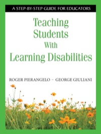 Imagen de portada: Teaching Students With Learning Disabilities 1st edition 9781412916011