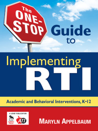 Imagen de portada: The One-Stop Guide to Implementing RTI 1st edition 9781412964456