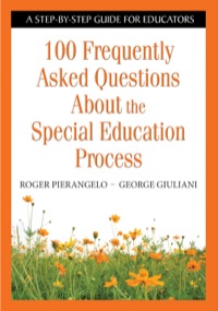 Cover image: 100 Frequently Asked Questions About the Special Education Process 1st edition 9781412917902
