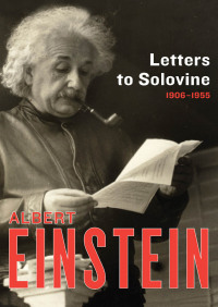 Imagen de portada: Letters to Solovine, 1906–1955 9781453204887