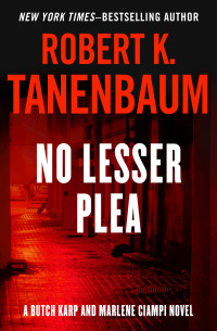 Titelbild: No Lesser Plea 9781453209967