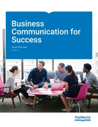 Cover image: Business Communication for Success v2.0 9781453374184