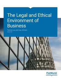 Cover image: The Legal and Ethical Environment of Business v3.0 9781453384299