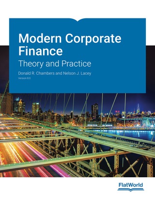 Cover image: Modern Corporate Finance: Theory and Practice v8.0 9781453385319