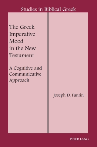 Cover image: The Greek Imperative Mood in the New Testament 1st edition 9780820474878