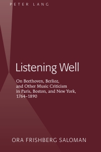 Cover image: Listening Well 1st edition 9781433103575