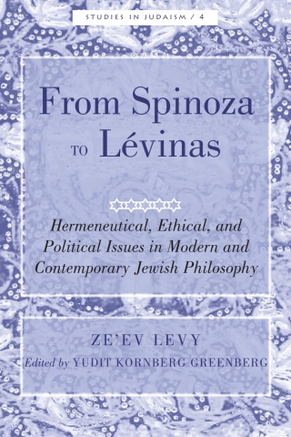 Omslagafbeelding: From Spinoza to Lévinas 1st edition 9781433106972