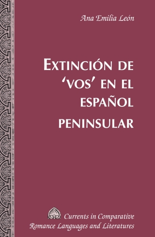 Immagine di copertina: Extinción de ‘vos’ en el español peninsular 1st edition 9781433113352