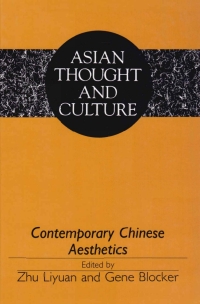 Imagen de portada: Contemporary Chinese Aesthetics 1st edition 9780820425276
