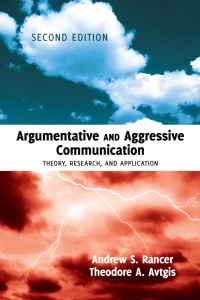 Omslagafbeelding: Argumentative and Aggressive Communication 1st edition 9781433116643