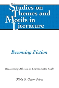 صورة الغلاف: Becoming Fiction 1st edition 9781433135262