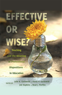 Cover image: Effective or Wise? 1st edition 9781433121319