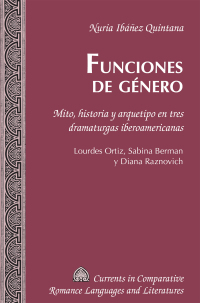 صورة الغلاف: Funciones de género 1st edition 9781433130076