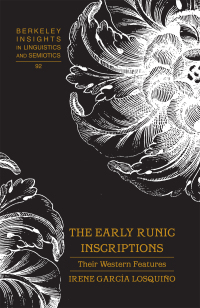 Imagen de portada: The Early Runic Inscriptions 1st edition 9781433127045