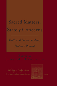 Cover image: Sacred Matters, Stately Concerns 1st edition 9781433112638