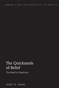 Titelbild: The Quicksands of Belief 1st edition 9781433126116