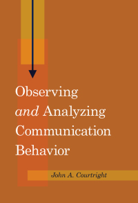 Cover image: Observing «and» Analyzing Communication Behavior 1st edition 9781433124167
