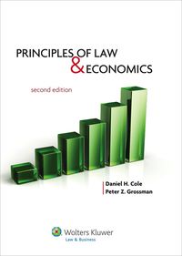 Cover image: Principles of Law and Economics 2nd edition 9781454803959