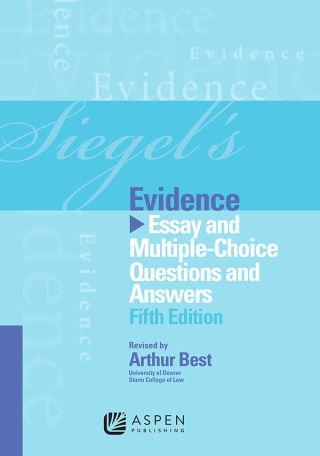 Cover image: Siegel's Evidence 9781454809289
