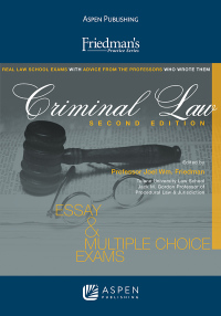 Cover image: Criminal Law 2nd edition 9780735586222