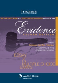 Cover image: Evidence 2nd edition 9780735586246