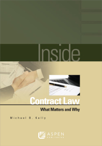 Cover image: Inside Contract Law 9780735564091