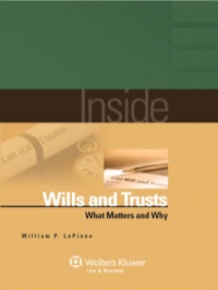 表紙画像: Inside Wills and Trusts 9780735584266