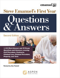 Cover image: Steve Emanuel's First Year Questions and Answers 2nd edition 9781454805250