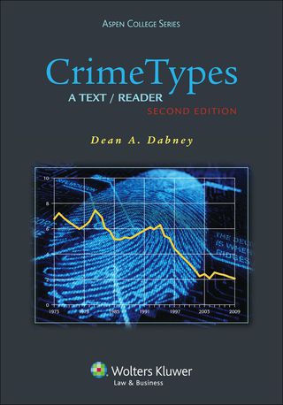 Cover image: Crime Types: A Text Reader 2nd edition 9781454803164
