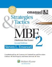 Cover image: Strategies and Tactics for the MBE II 2nd edition 9781454809937