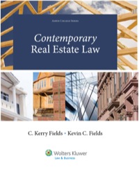 Imagen de portada: Contemporary Real Estate Law 9781454816423