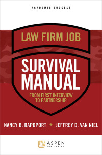 Cover image: Law Firm Survival Manual 9781454836124