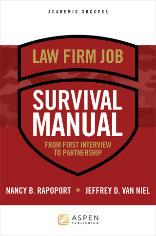 Cover image: Law Firm Survival Manual 9781454836124