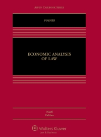 Cover image: Economic Analysis of Law 9th edition 9781454833888