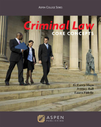 Imagen de portada: Criminal Law 9781454841272