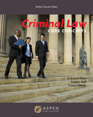 Cover image: Criminal Law 9781454841272