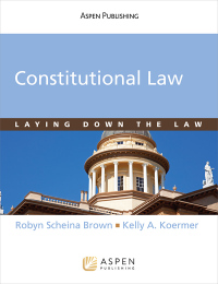 Cover image: Constitutional Law 9780735588622
