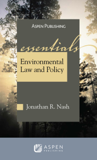 Cover image: Environmental Law and Policy 7th edition 9780735579668