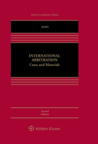 Cover image: International Arbitration 2nd edition 9781454839200